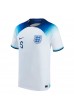 Fotbalové Dres Anglie John Stones #5 Domácí Oblečení MS 2022 Krátký Rukáv